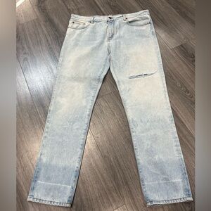 Light Blue off white Men's Jeans
